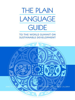 cover image of The Plain Language Guide to the World Summit on Sustainable Development